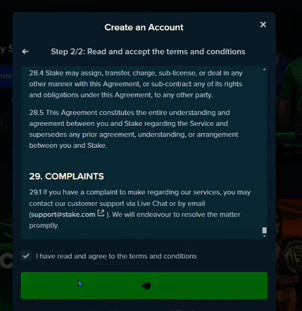 Stake website terms and conditions Stake website terms and conditions