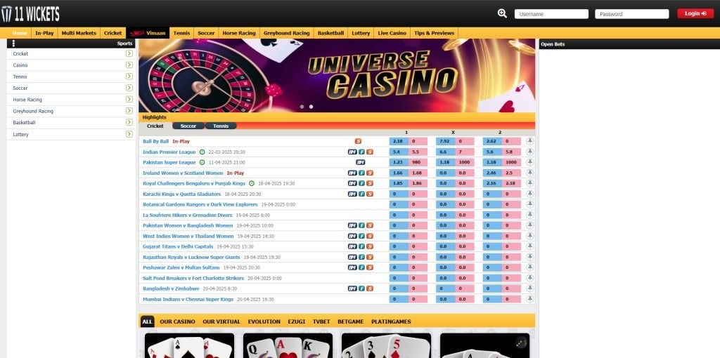 11 Wickets website 11 Wickets website