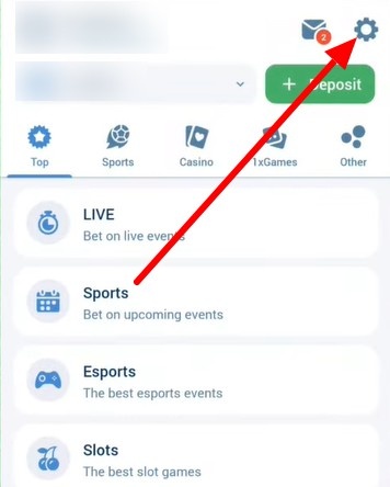 Settings-Menu Settings-Menu