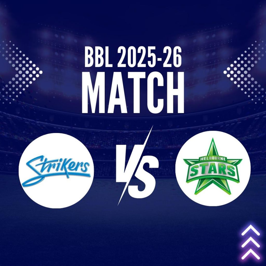 STR vs STA BBL match STR vs STA BBL match